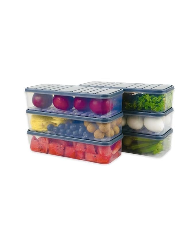 Air Tight Plastic Storage Containers Set for Kitchen | Pantry Organizers Kitchen Accessories Items,